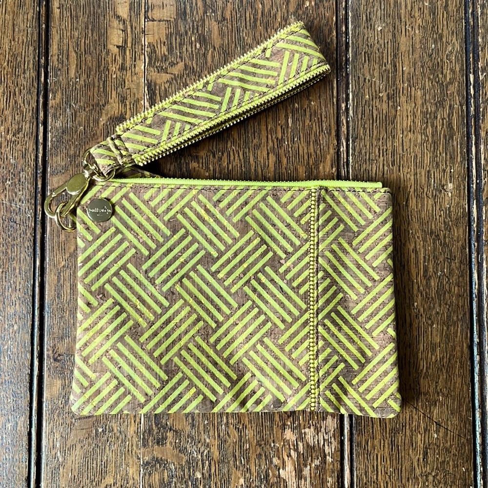 Pretty Ships Cork Wristlet